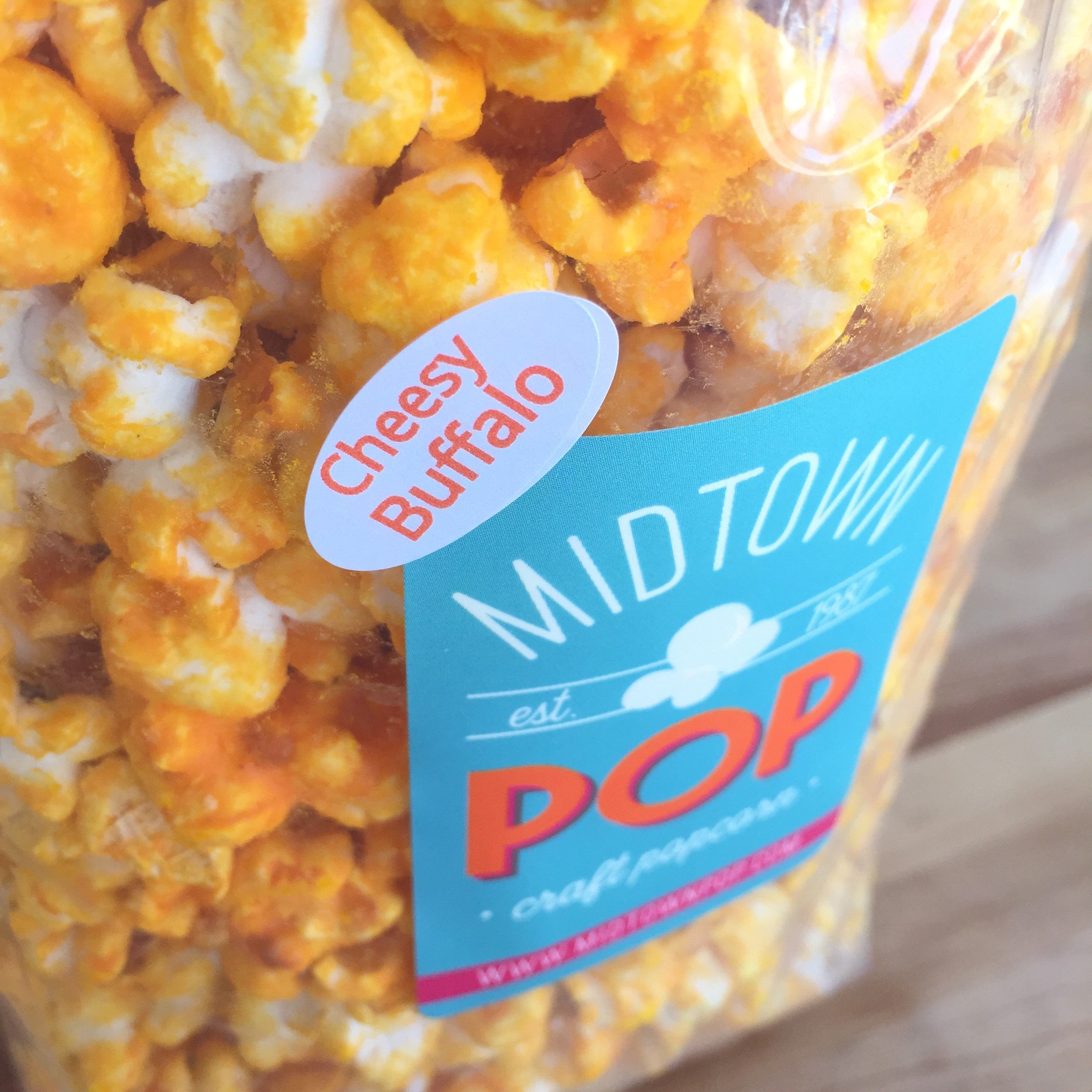Cheesy Buffalo 🦬 Gourmet Popcorn