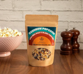 Rainbow Popcorn with Salt and Pepper