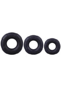 Doc Johnson C Ring Set In A Bag 3 Sizes Silicone Ring