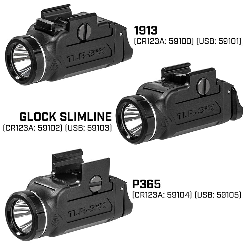 Streamlight TLR-3 X | Spot Threats at 170 Yards | Subcompact Gun Light