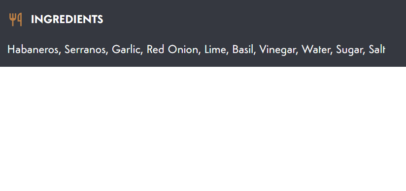 MILD PEPPER SAUCE