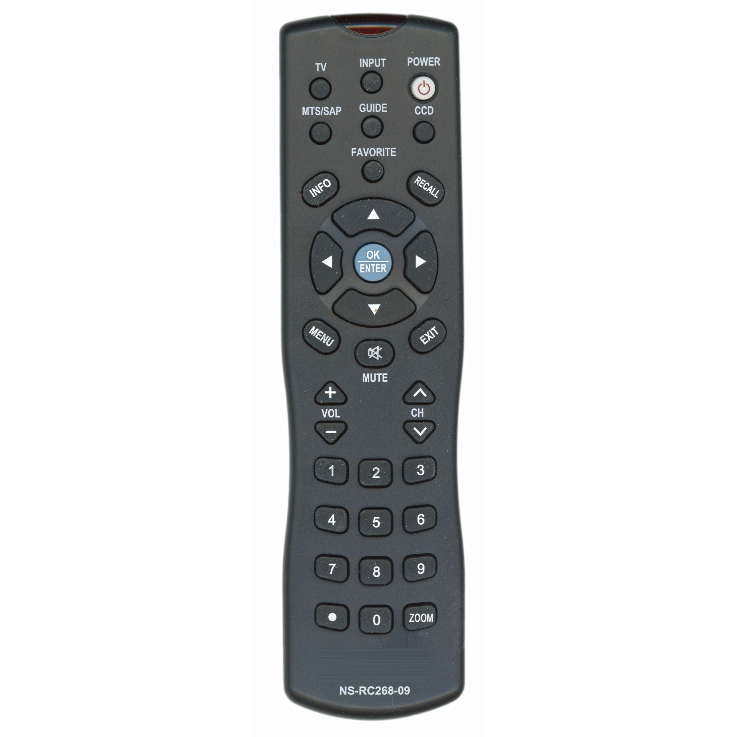 Insignia NSRC26809 TV Remote Control - NS-RC268-09