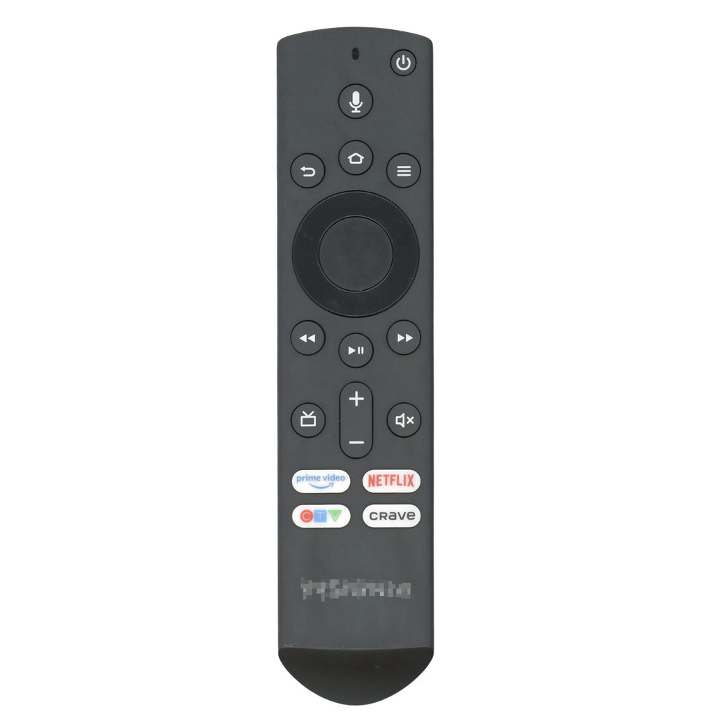 Insignia NS-RCFCA-19 Fire TV Remote Control | Canada | Voice | Prime Video | Netflix | CTV | Crave - NSRCFCA19