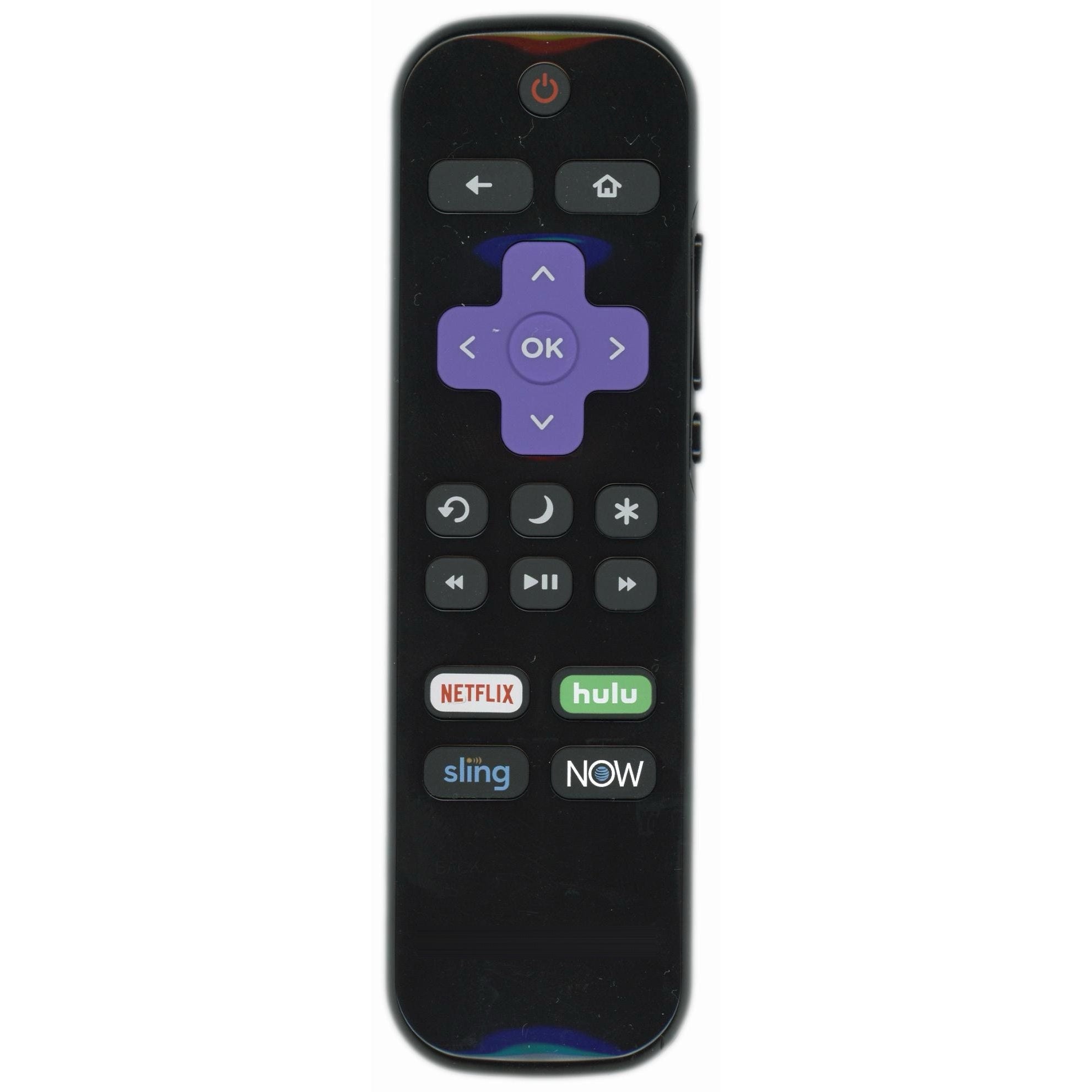 Insignia NS-RCRUS-20 2019 Roku TV Remote Control | IR | Netflix | Hulu | Sling | AT&T Now - 06518W21BY11USD