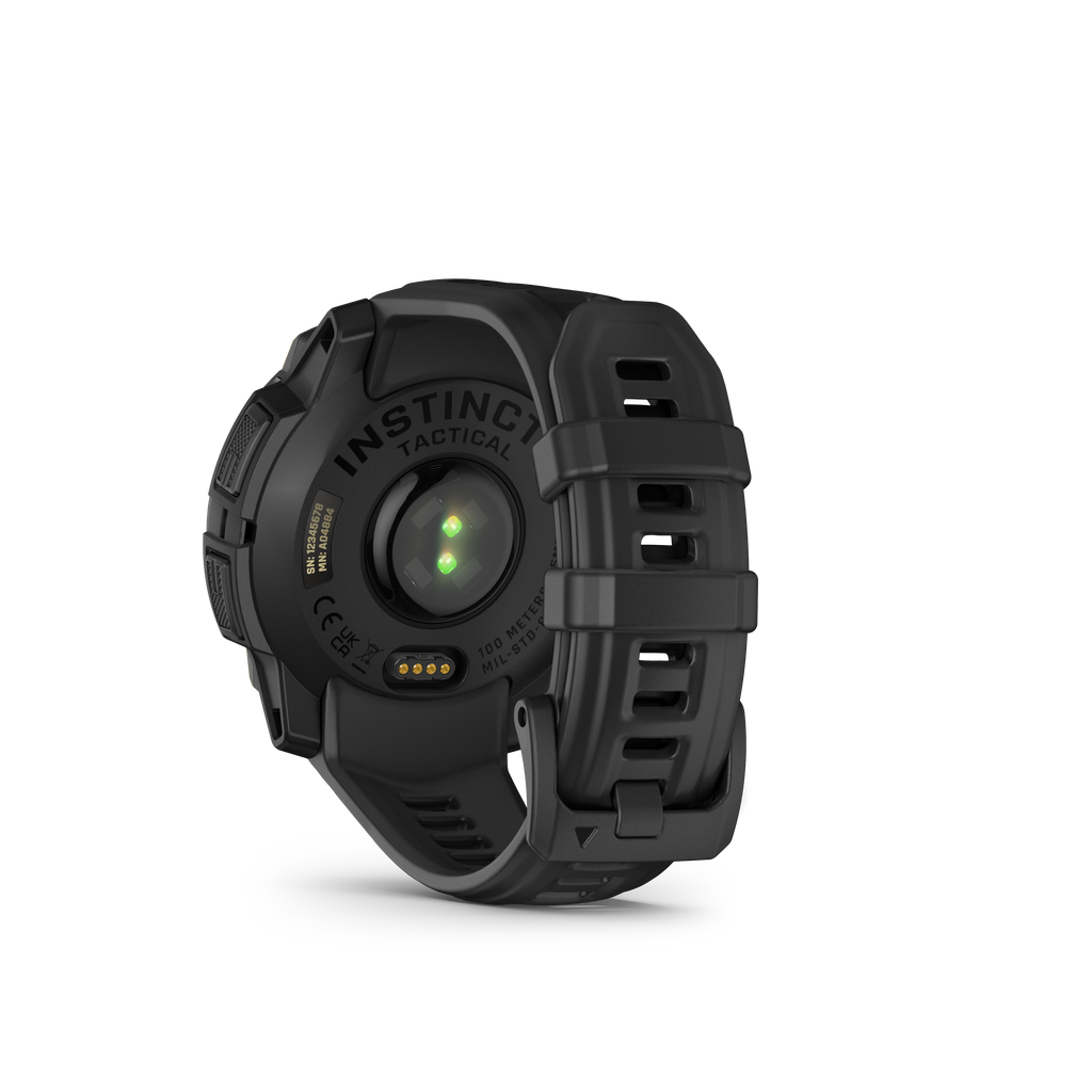 Garmin Instinct 3 Tactical | Tough Smartwatch w/ Solar Charging & 10 ATM Waterproof