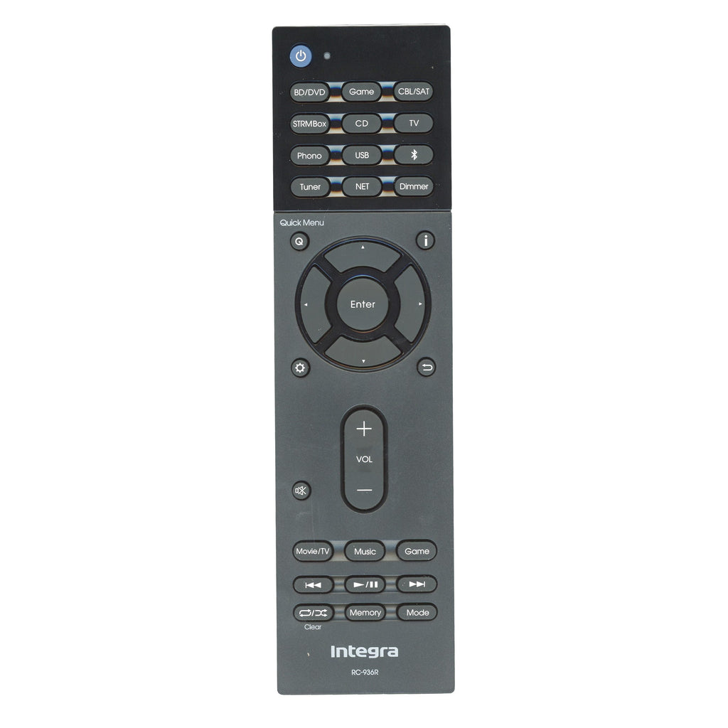 Integra RC936R A/V Receiver Remote Control – 24140936