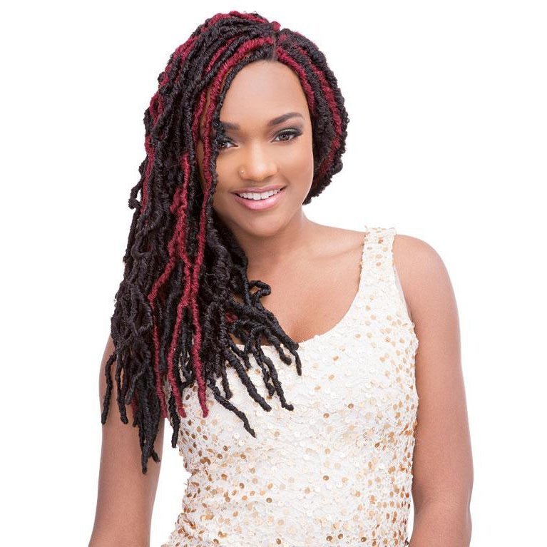 Janet Collection 2X Mambo Natural Born Locs 18"