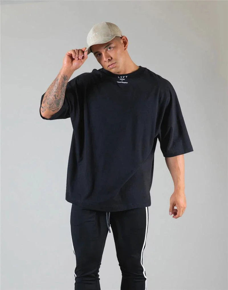 Enhance Your Gym Game with the JAPAN&UK Cotton Shirt!