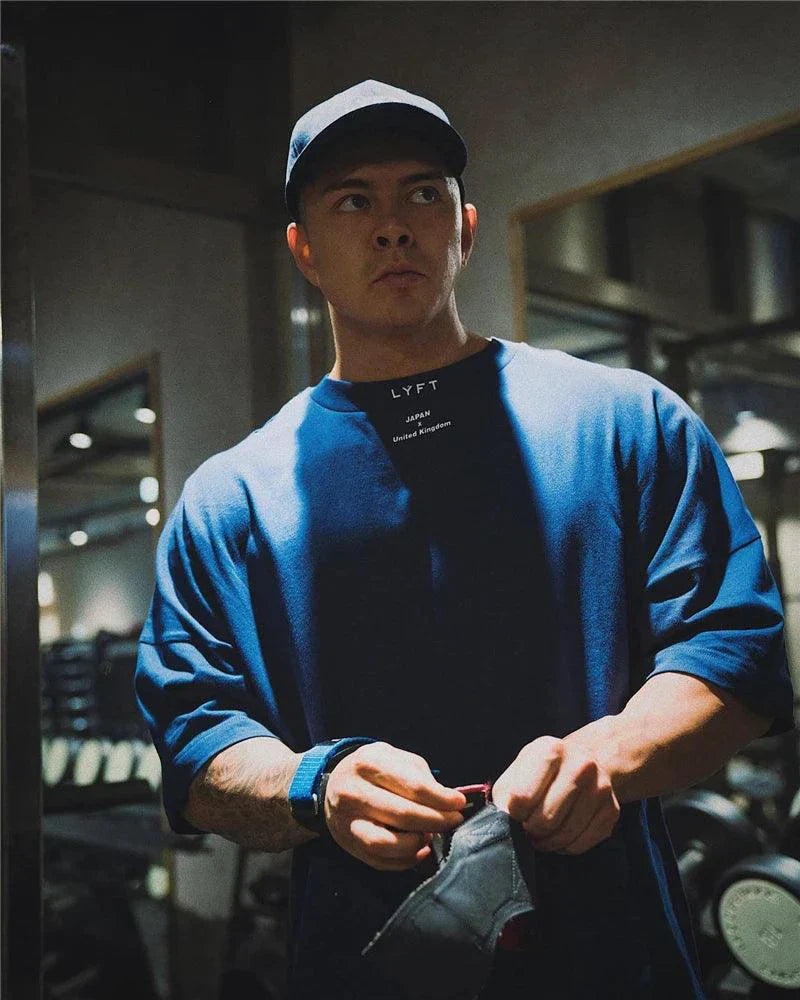Enhance Your Gym Game with the JAPAN&UK Cotton Shirt!