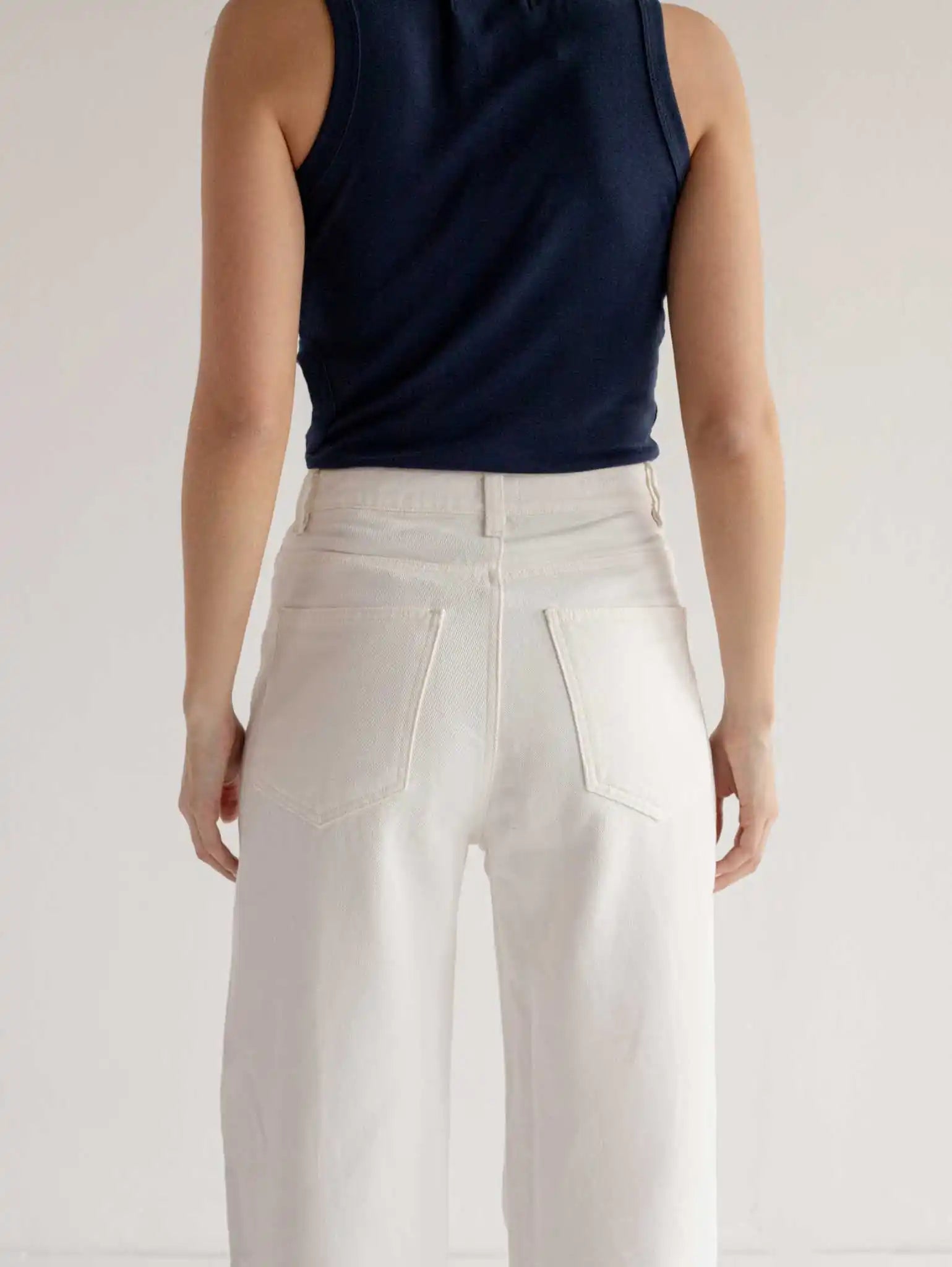 Jean Pockets Off White