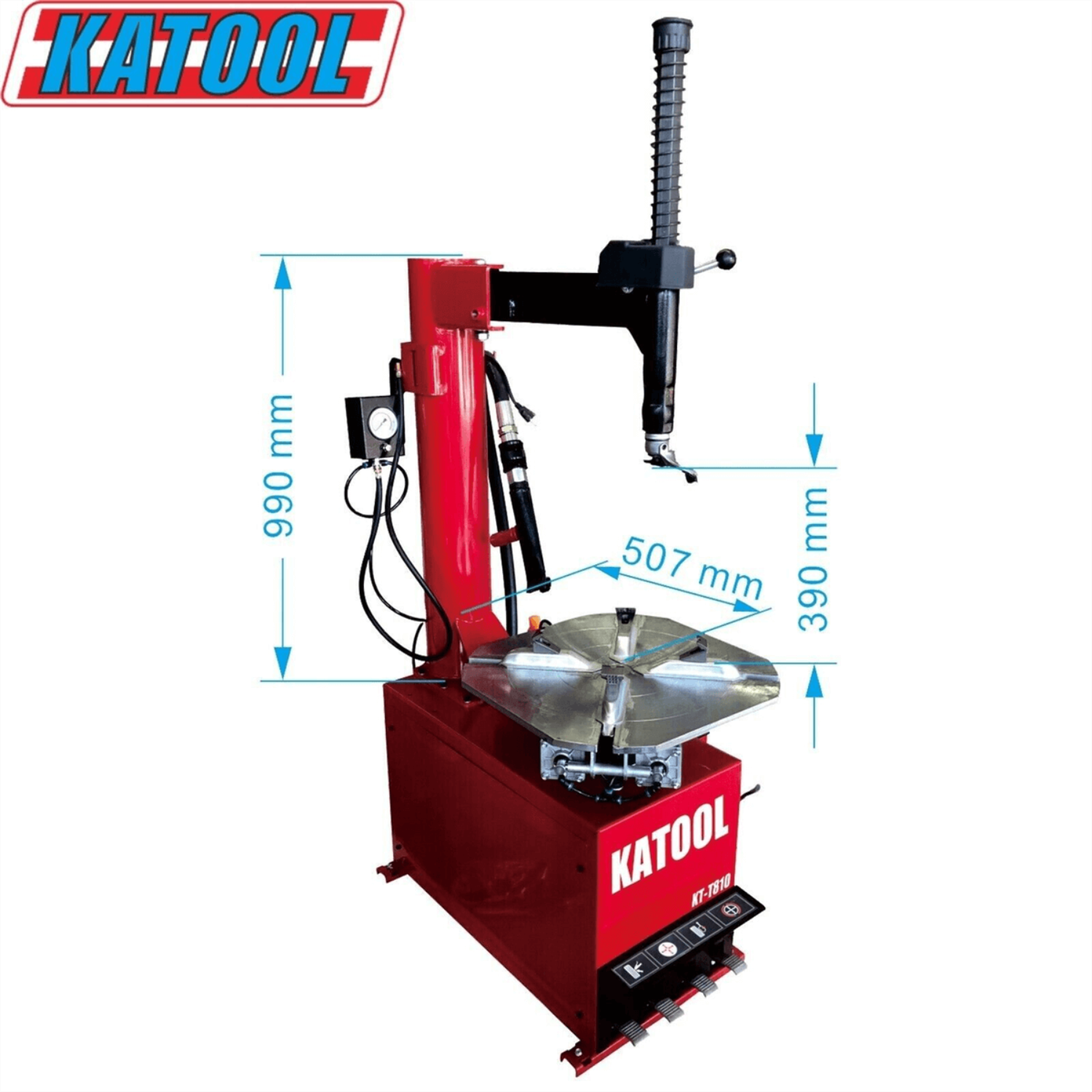 Katool KT-T810 Tire Changer & KT-B760 Wheel Balancer Combo