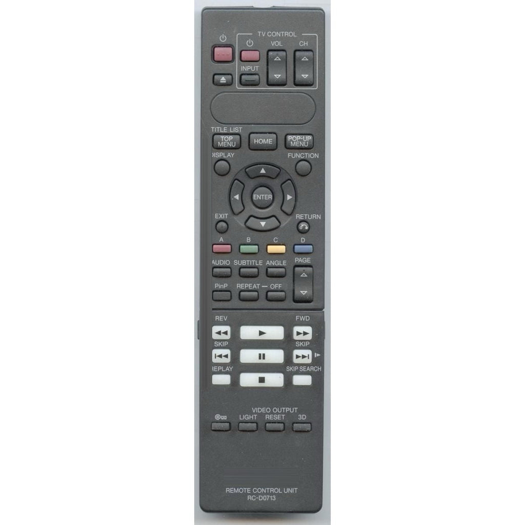 Kenwood RCD0713 DVD Remote Control