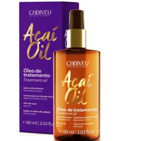 Cadiveu Acai Oil Antioxidant Action For All Hair Types 60ml  2.03floz