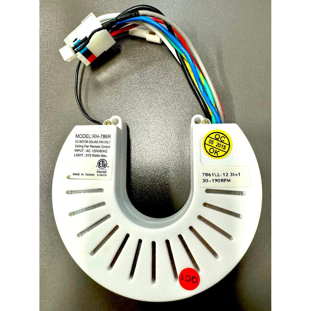 Substitute for Kichler RH-786R 7861LL-2 72in Q8900 Ceiling Fan Receiver [RH786R/RR787T-KIT]