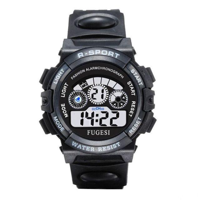 Kids Luminous Watches LED Colorful Flash Digital Waterproof Alarm Date Week Creative Childrens Fashion Waterproof Watch For Girls Boys Kid Sports Outdoor Colorful LED Electrical Watches With Luminous Alarm Stopwatch Child Wristwatch
