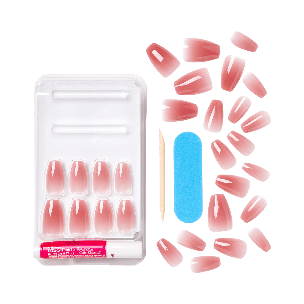 KISS Bare but Better Nails Nude Drama