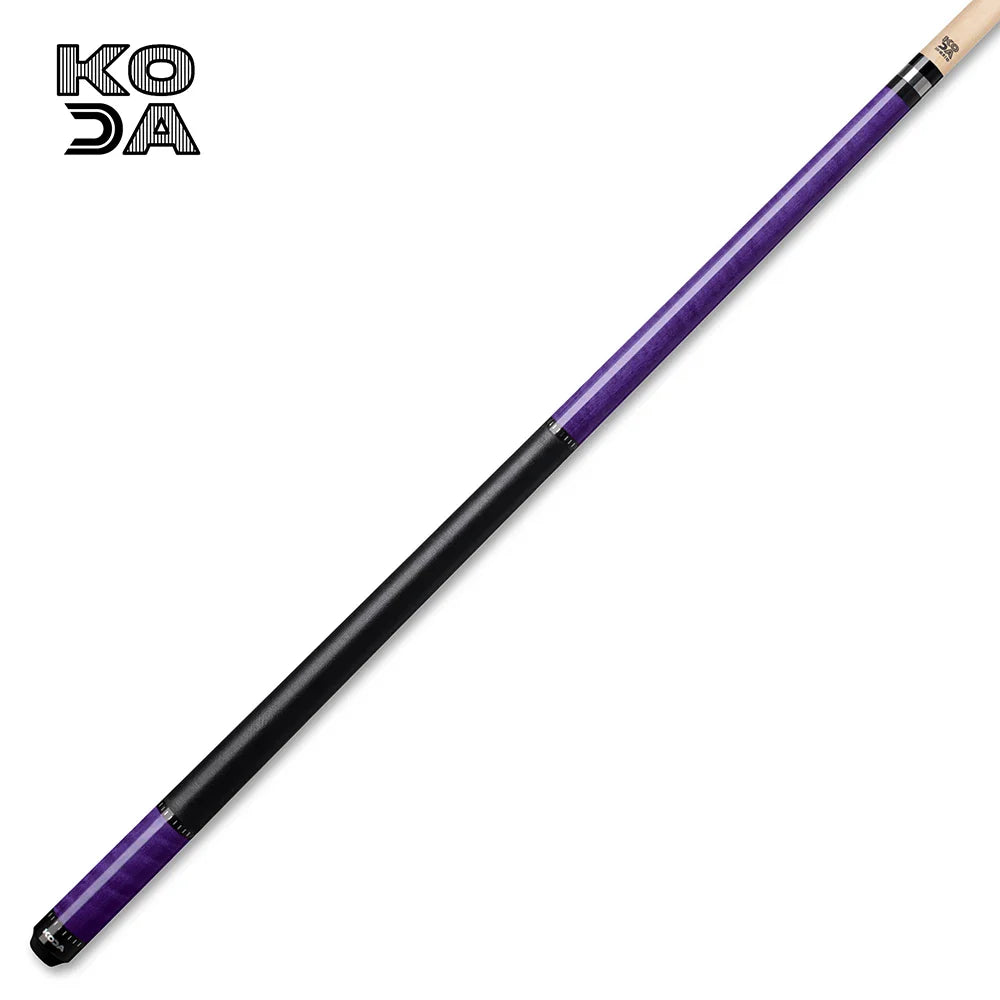 KODA Curly Maple Cue Stick with Irish Linen Wrap and Maple Shaft