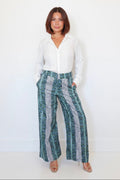 Edison Pant in Mystic Blue Stripe