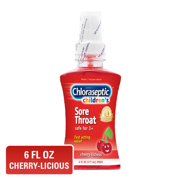 Chloraseptic Children's Sore Throat Spray Cherry-licious