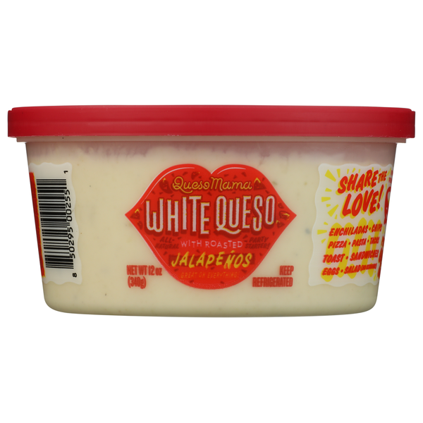 Queso Mama White Queso with Roasted Jalapeños