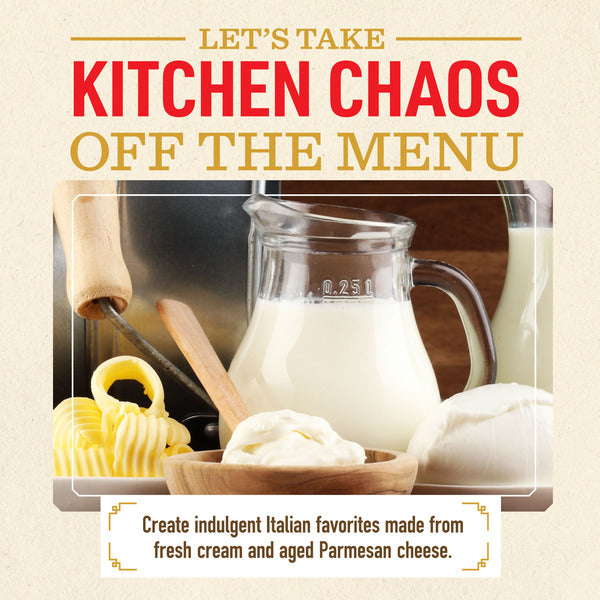 Bertolli Alfredo Sauce with Aged Parmesan Cheese, Made with Fresh Cream and Real Butter, 15 oz