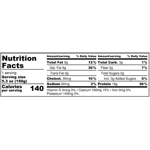 Painterland Sisters Plain Organic Skyr Yogurt