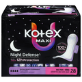 U by Kotex Extra Heavy Overnight Maxi Pads + Wings