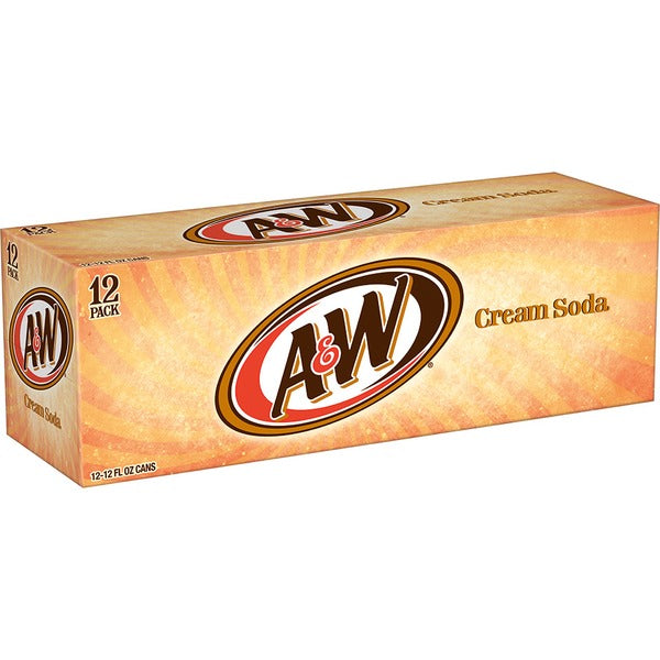 A&W Cream Soda, Case