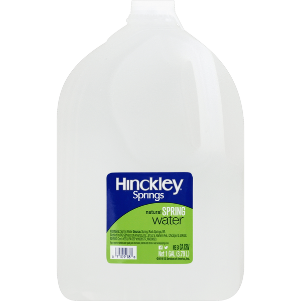 Hinckley Springs Water, Natural Spring