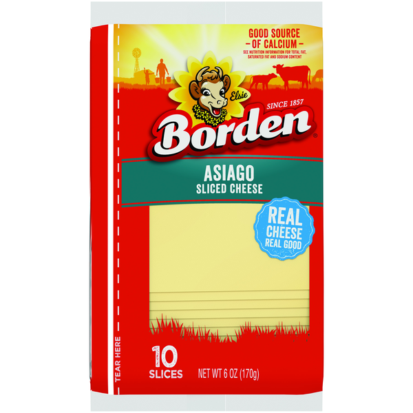 Borden Slices, Asiago