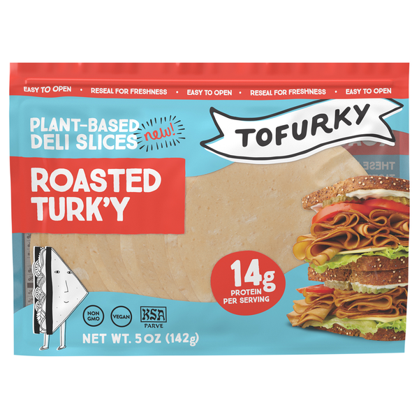 Tofurky Plant-Based Deli Slices Roasted Turk'y