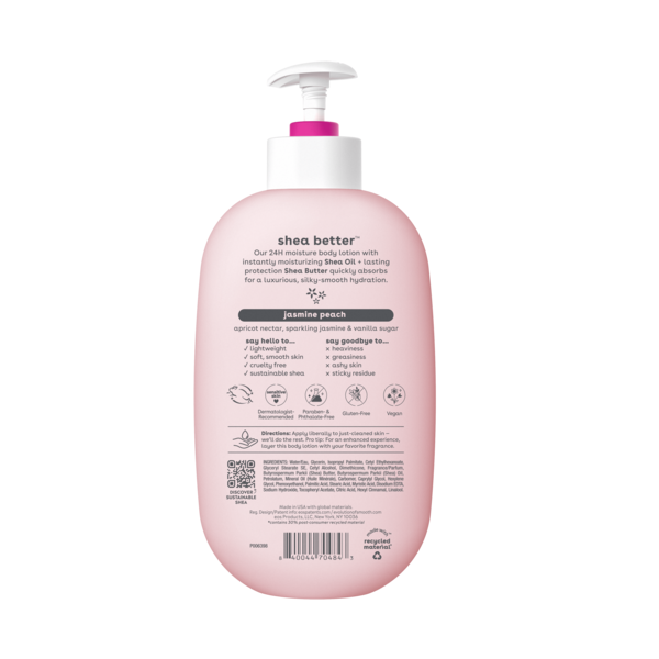 eos Jasmine Peach Body Lotion