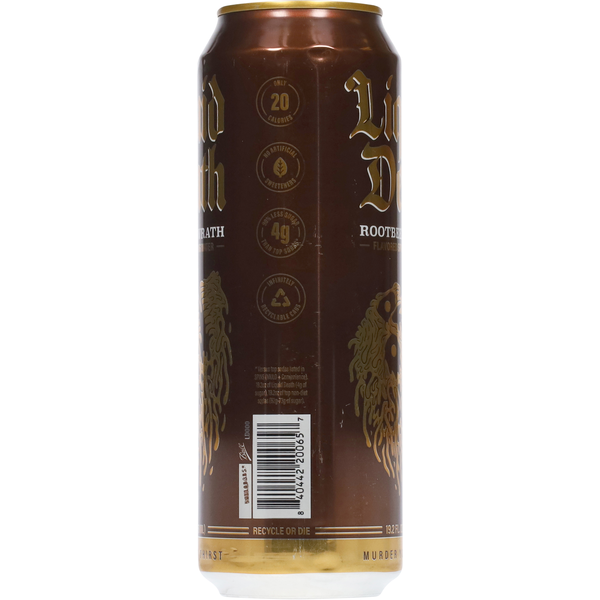 Liquid Death Flavored Rootbeer Wrath Sparkling Water