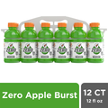 Gatorade Thirst Quencher, Zero Sugar, Apple Burst, 12-Pack