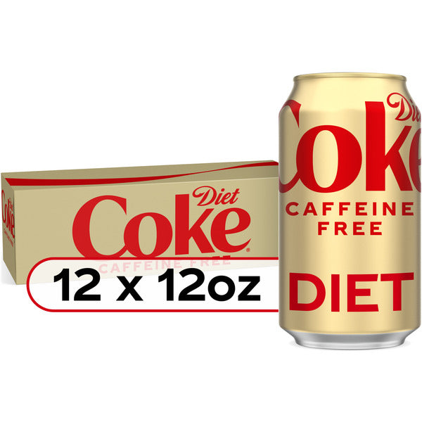 Diet Coke Caffeine-Free Fridge Pack Soda Cans