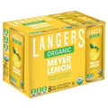 Langers Organic Sparkling Water, Meyer Lemon️