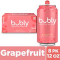 bubly Sparkling Water, Grapefruit - Pack️