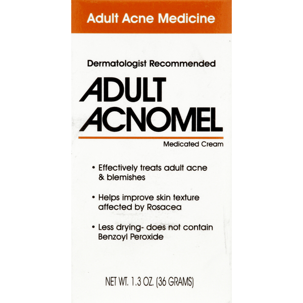 Adult Acnomel Acne Medication, Adult, Tinted Cream