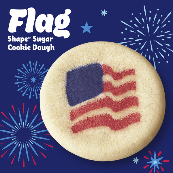 Pillsbury Ready to Bake! Salute To Service Shape Sugar Cookie Dough