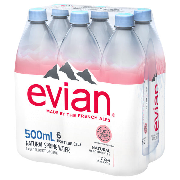 evian Natural Spring Water