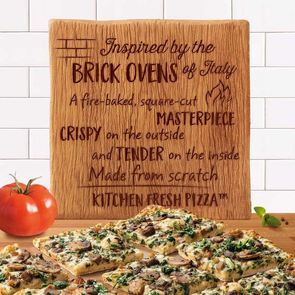 Freschetta Spinach & Roasted Mushroom Brick Oven Crust Frozen Pizza