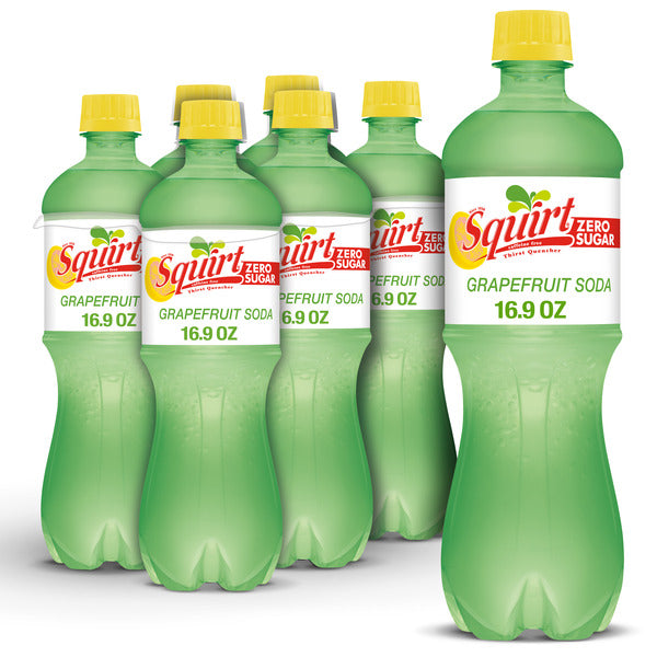 Squirt Caffeine Free Zero Sugar Grapefruit Soda
