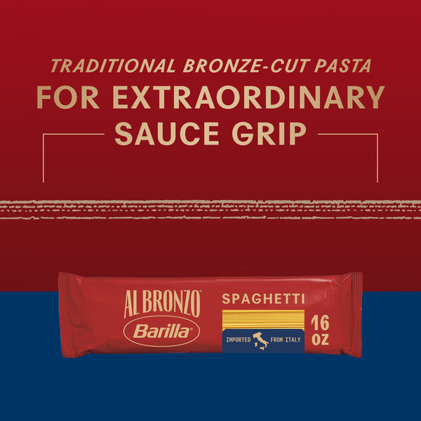 Barilla Al Bronzo Spaghetti Pasta