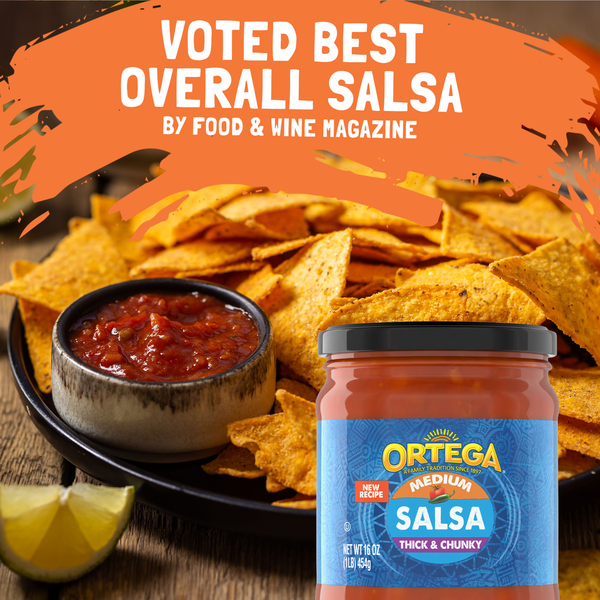 Ortega Medium Thick & Chunky Salsa