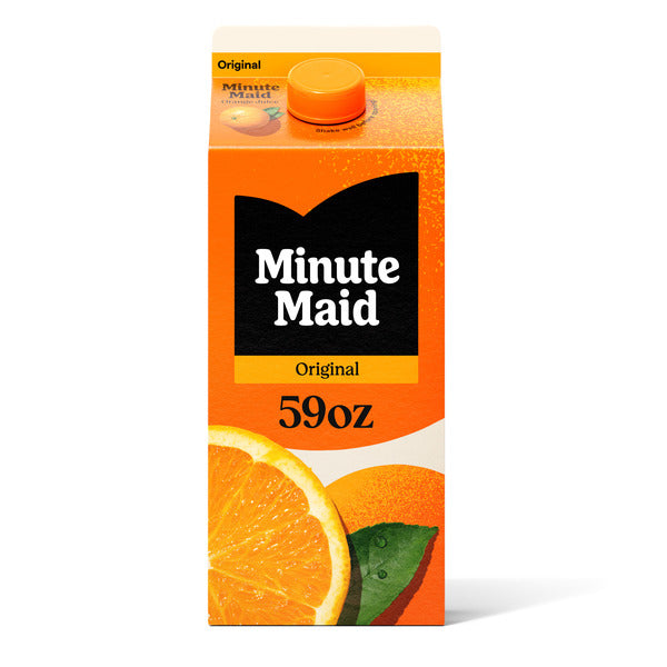 Minute Maid Orange Juice Carton