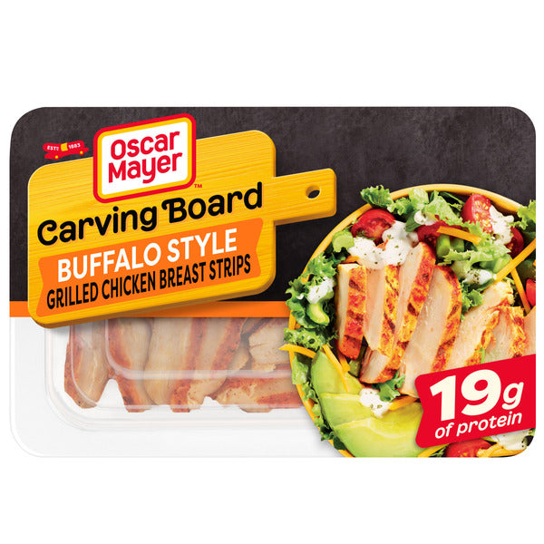 Oscar Mayer Carving Board Buffalo Style Grilled Chicken Breast Strips