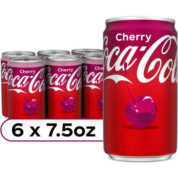 Coca-Cola Cherry Soda Mini Cans