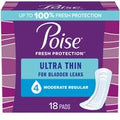 Poise Ultra Thin Incontinence Pads, Moderate Absor...
️