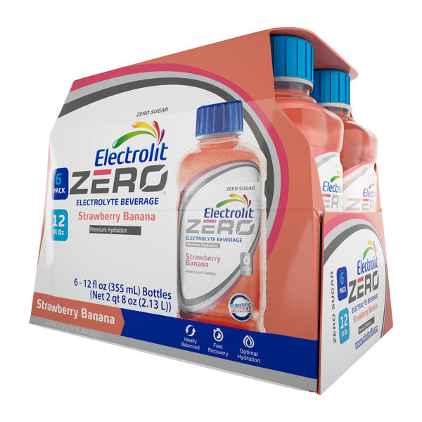 Electrolit Zero Sugar Strawberry Banana