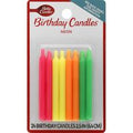 Betty Crocker Birthday Candles, Neon, 2.5 Inch️